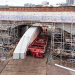 Bridge beams and cill units for the Ordsall Chord works Northern Hub | Shay Murtagh Precast
